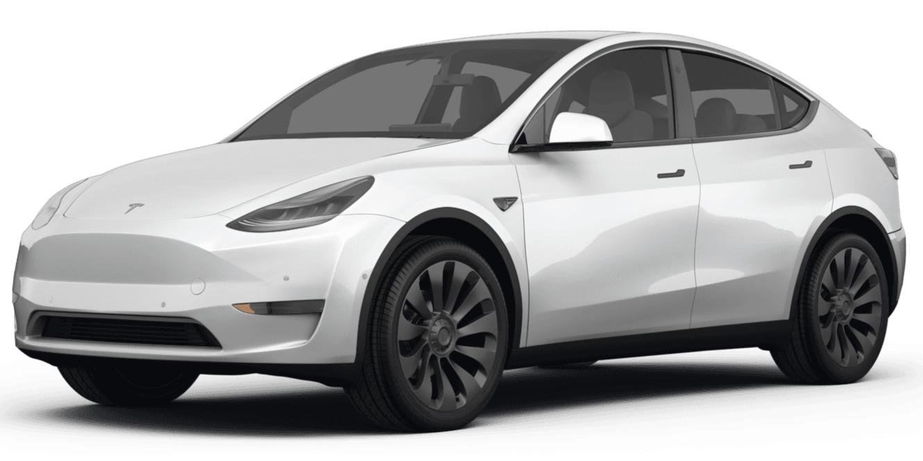 TESLA MODEL Y 2022 7SAYGDEF5NF455361 image